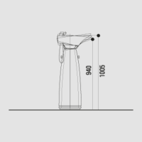 Waschsäule Contura Form Plus 360°