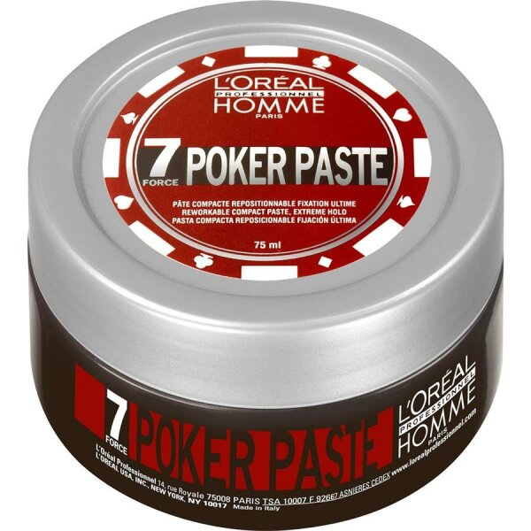 Loreal Professionnel Homme Poker Paste 75 ml