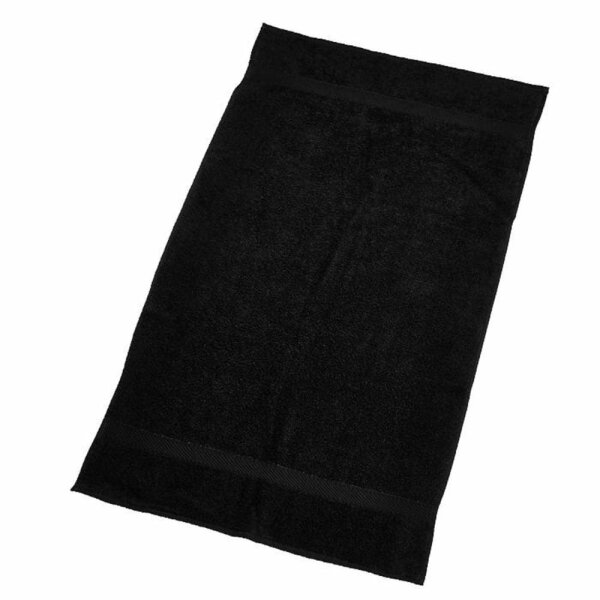 Handtuch Spezialgröße Schwarz 50 cm x 75 cm