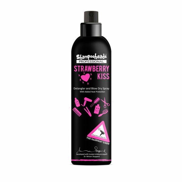Shampooheads Strawberry Kiss Detangler & Blow Dry Spray 200 ml