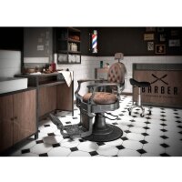 3x Barberstuhl Clint Set