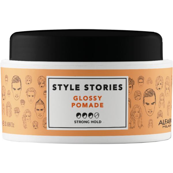 Wachspomade Glossy-Style Stories 100 ml