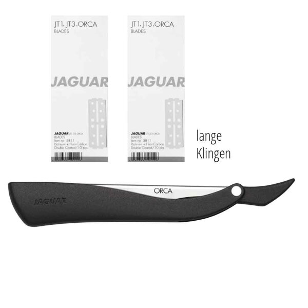 Jaguar Set Rasiermesser Orca inkl. 10 Klingen lang