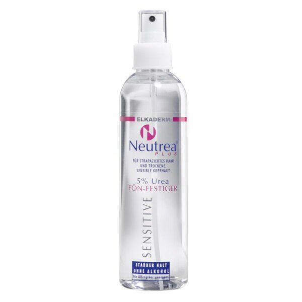 Elkaderm Neutrea Plus Haarpflege Fön Haar Festiger 5 % Urea 250 ml