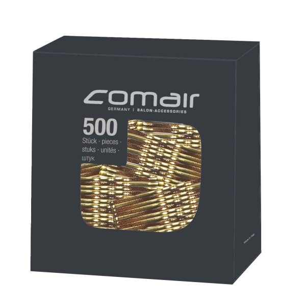 Comair Haarklemmen 500 x 59 mm gewellt - Gold