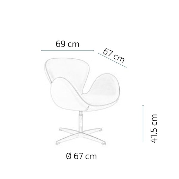 Wartestuhl Simone Red