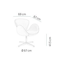 Wartestuhl Simone Red