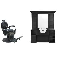 Barberset Black & Brown