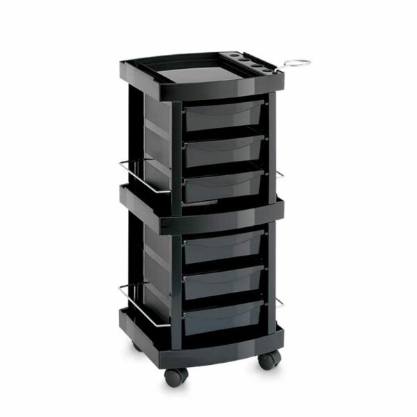 Friseurwagen Master Up schwarz