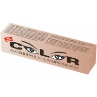 Hauseigene Augenbrauen und Wimpernfarbe 15 ml - Tiefschwarz