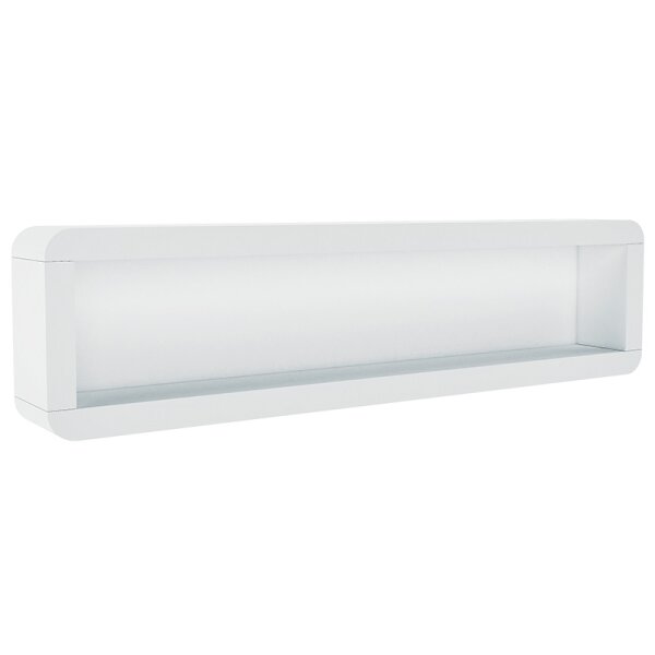 Friseurregal Reflection Shelf Modern Hochglanz weiß