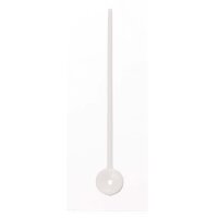 Comair 100 Stück Plastik Stecker 7,5 cm - weiß