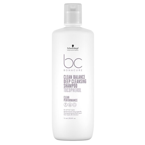 Schwarzkopf Bonacure Clean Balance Deep Cleansing Shampoo in verschiedenen Größen