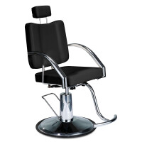 Friseur-/Kosmetikstuhl Silvia schwarz