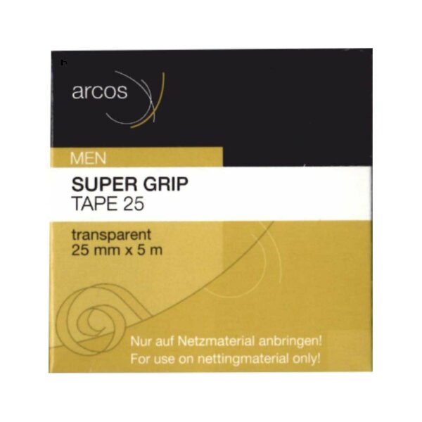 Arcos Super Grip Tape Transparent - 25 mm