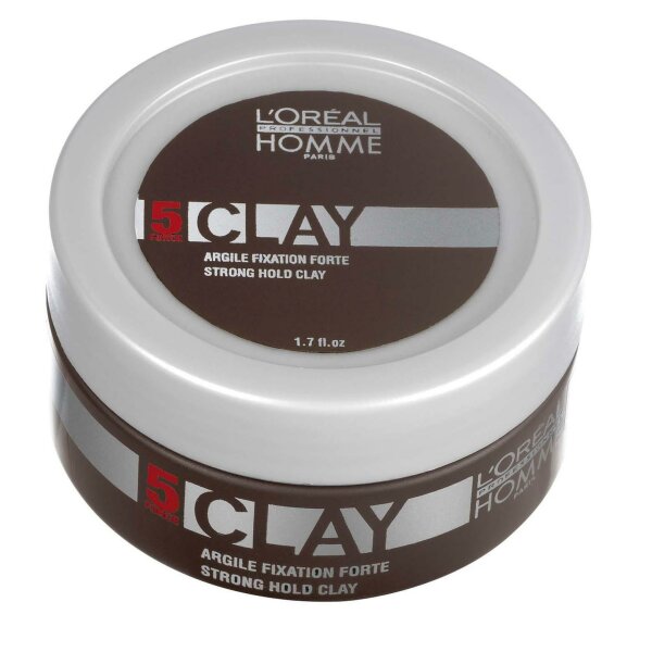 Loreal Professionnel Homme Styling Clay 50 ml