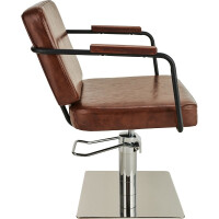 Friseurstuhl Enzo- Express Serie-schwarz-5-Fußkreuz