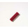 Comair Flockwickler beflockte Metallwickler 65 mm lang 18 mm Rot