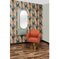 Salon Bedienplatz Art Deco Slim U10030 (Pastellgrün)-schwarz