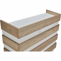 Empfagstheke Reno W1000 (Weiß matt)-W1000 (Weiß matt)