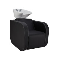 Rückwärtswaschanlage Globe Modern Weiß-Chrom-Ohne-P3
