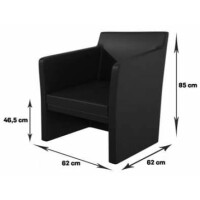 Friseur Wartesessel Quadro P3