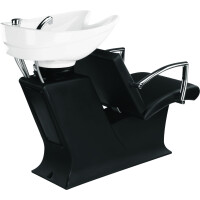 Friseurwaschplatz Lady Y Carmen P8-Schwarz-Schwarz-Gold
