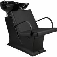 Friseurwaschplatz Lady Y Pik P22-Weiß-Chrom