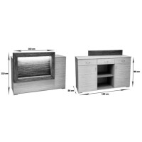 Rezeption Roma W1000 (Weiß matt)-W1000 (Weiß matt)