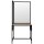 Doppelfriseurplatz Loft Island II UA80 (Beige Lederstruktur)-Weiß