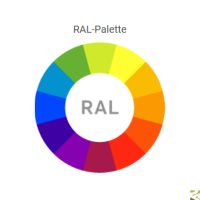 Verkaufsregal Reflection Hochglanz weiß