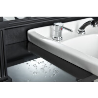 Barber Bedienplatz William II mit schwarzem Waschbecken
