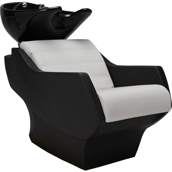 Friseur Waschanlage Techno schwarz-schwarz-chrom-ohne-W78