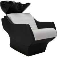 Friseur Waschanlage Techno schwarz-schwarz-chrom-ohne-W78