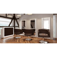 Empfangstheke Zoe P5-D4095 (Dark Chocolate)
